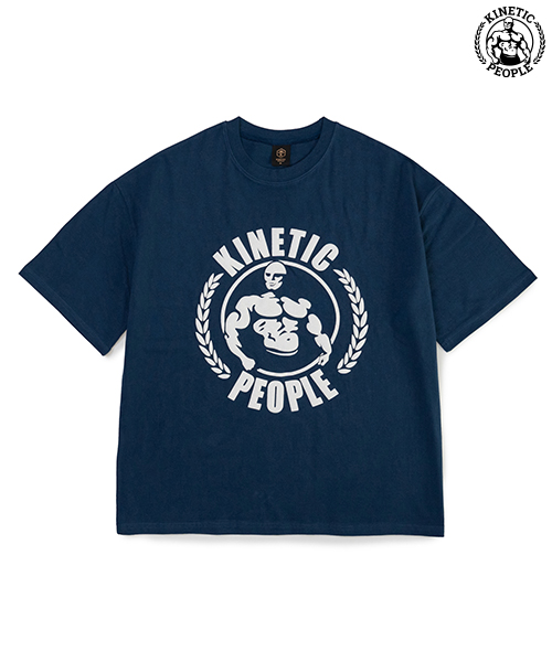 뉴 머슬맨 오버핏 티셔츠_네이비 (5월17일 예약발매)